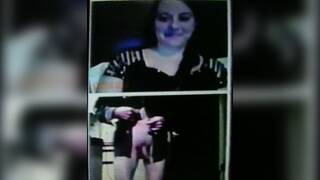 Horny elegant College girl enjoys my hot show for her (+ sound )