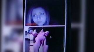 Horny College girl gets me hot & hard for her (+ sound )