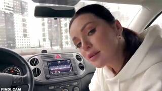 blowjob in a parking lot