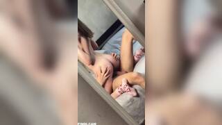 fondling girlfriend ass while we're alone at home