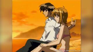 Fingered and licked anime teen