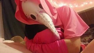 Slutty Plague Doctor Shows You Her Toys