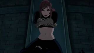 Batgirl Gets Frisky and Flashes Her Tits - Batman Cartoon Hentai Porn