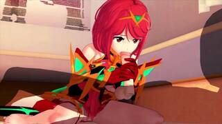 XENOBLADE PYRA (3D HENTAI)