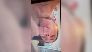 I shoot my cum tribute for amateur fit babe Drogo0001