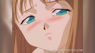 Pussy fucked anime babe