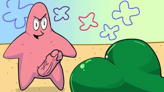 PATRICK FUCKS PLANKTON! Spongebob rule 34