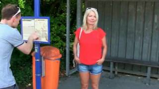 Deutscher Fan Fick Porno mit gblonder Pornomilf