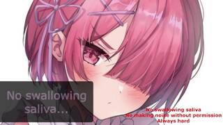 Maid Training with Ram Hentai JOI CBT (Hard Femdom/Humiliation Feet Breathplay)