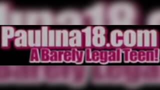 Paulina fingers herself in solo session