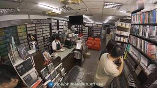 Fuck the girl in the bookstore