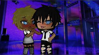 2 boys in a gay club