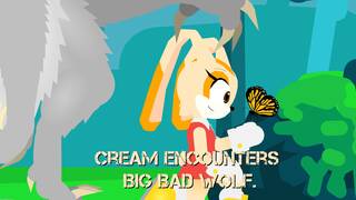 StickNodes Hentai: Cream Encounters the Big Bad Wolf
