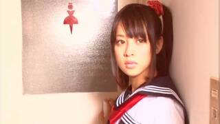 Hot college girl masturbates in men bathroom