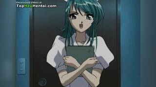 Hentai sweet teen in uniform has sex