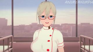 Fucking Eléonore Bonnefoi from Parallel World Pharmacy Until Creampie - Anime Hentai 3d Uncensored