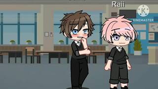 2 Gays Fuck In The School/Gacha Gay