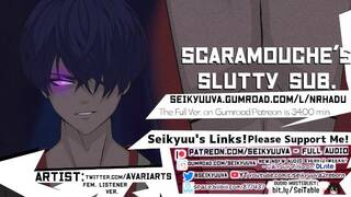 GENSHIN IMPACT - Scaramouche's SLUTTY Subordinate! FEM. LISTENER! Art: @Avariarts