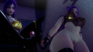 [LEAGUE OF LEGENDS] KDA Kai'Sa plays with her fans (3D PORN 60 FPS)
