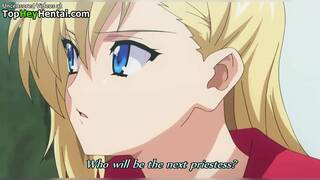 Hentai busty milf in lingerie gets big cumshot