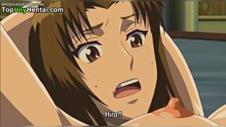 Hentai busty babe fucked in hardcore group sex