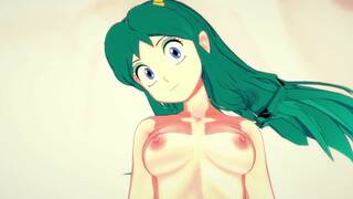 LUM DOES HER FIRST TIME WITH YOU HENTAI URUSEI YATSURA