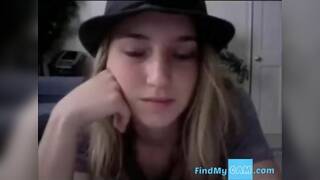 Omegle Session With Cute Blond - Full Video In The Comments