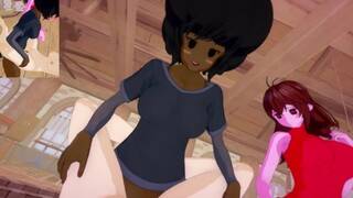 FNF - Futa Demon GF and Futa Carol love to fuck you | Female taker POV