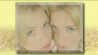 Texas twins masturbate in foursome