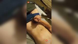 quick jerkoff before bed