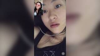 Slutty Asian Girl Guoying Strip Tease on Cam