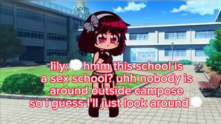 Lily the pervert first day at sex school