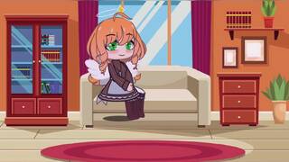 Clara Afton having fun