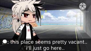 gacha club guy pisses and cums under bridge