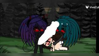 Katniss gets fucked by 2 Futa demons