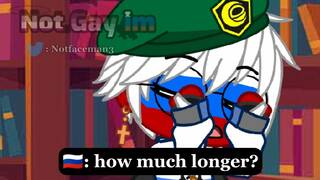 Russia x Syria | Middle East helping | Gacha sex