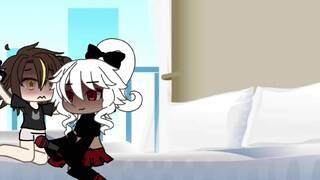 Girl teased with vibrator and fucked by dildo