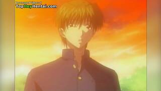 Sexy girl in uniform has fun with her man