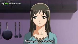 Lovely babe has passionate sex at home