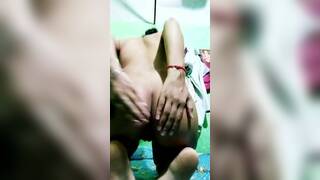 Desi randi girlfriend oily Ass