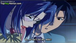 Sexy secretary with big tits delights her man