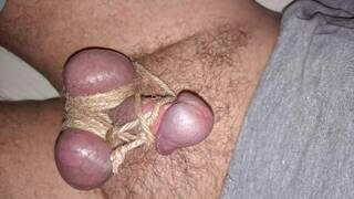 BDSM-Self-cbt-session-2-part2-Self-CBT-Playing-with-ropes