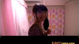 Japanese Mitsuko's anal and pussy creampie