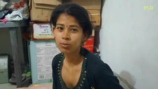 Village girl hard fucking in shop