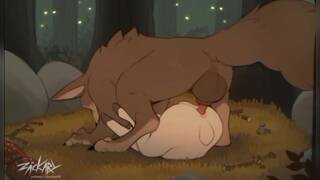 Miss wolf x rabbit (futa x femboy) wolf x black sheep part2