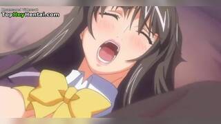 Sexy teen with big boobs has nylons sex