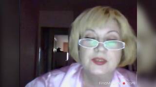 Russian 52 yo mature mom webcam