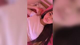 Girl with beautiful breasts