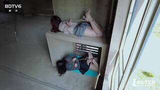 Chinese Girl outdoor exhibitionism BDSM Training 5