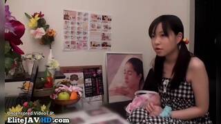 Lovely teen massage becomes very hot